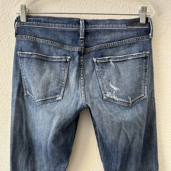 $298 AGold E Isabel Distressed Jeans Slim Jeans Size 27 - Picture 5 of 9